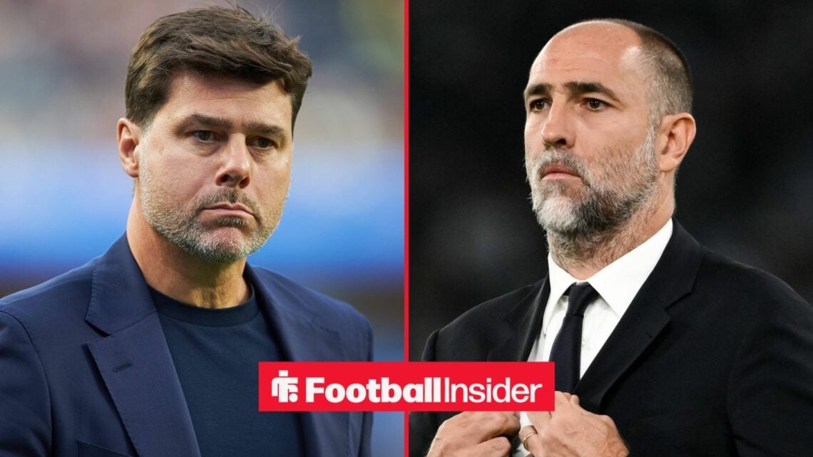 Mauricio Pochettino left and Igor Tudor right both while managing