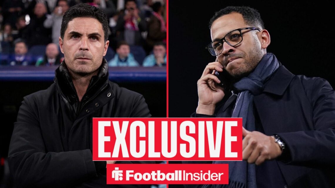 Mikel Arteta on the sidelines at Arsenal / Liam Rosenior new manager of Chelsea during the Premier League match Fulham vs Chelsea at Craven Cottage...