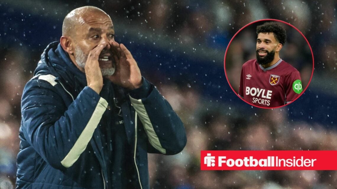 Nuno Espirito Santo manager of West Ham United during the Premier League match Leeds United vs West Ham United at Elland Road, Leeds, United Kingdo...