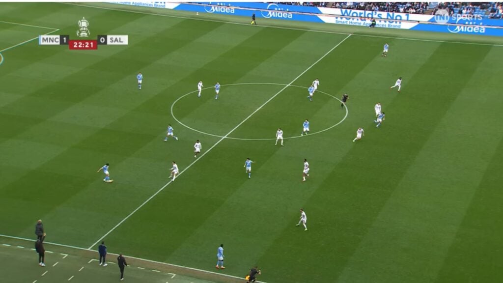 Omar Marmoush's offside goal vs Salford City