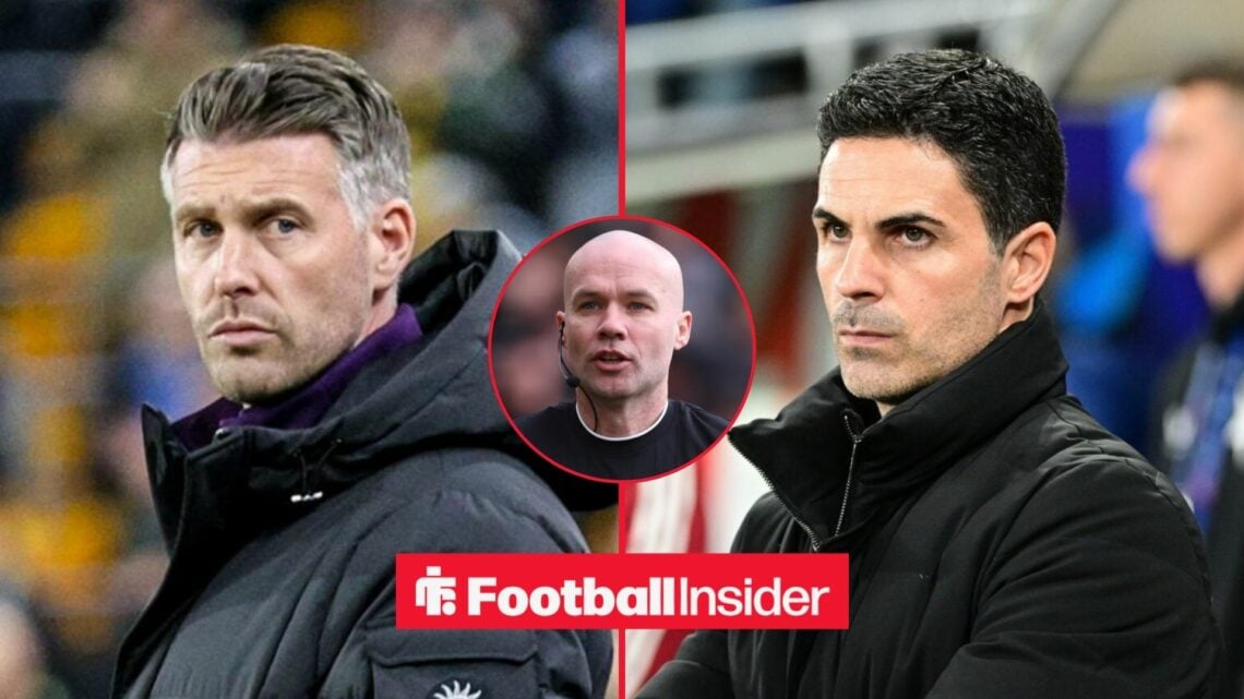 Rob Edwards, Mikel Arteta, Paul Tierney (1)