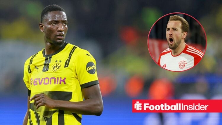 Serhou Guirassy Borussia Dortmund schaut, UEFA Champions League 2024/25 Quarter Final Second Leg, Borussia Dortmund and FC Barcelona, Barca Signal ...