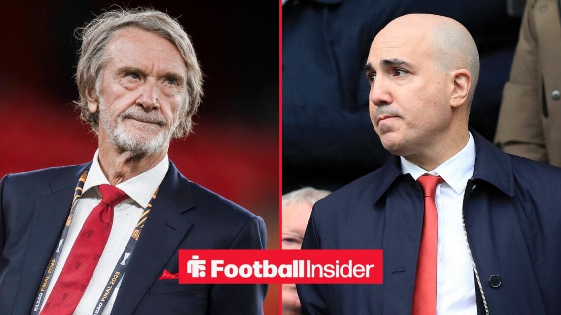 Sir Jim Ratcliffe alongside Omar Berrada