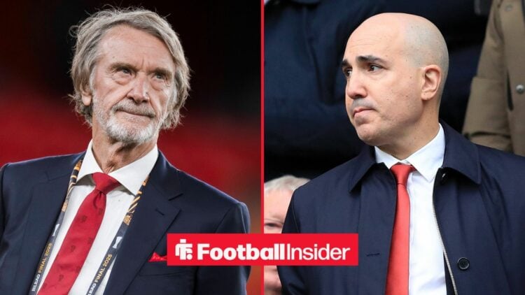 Sir Jim Ratcliffe alongside Omar Berrada