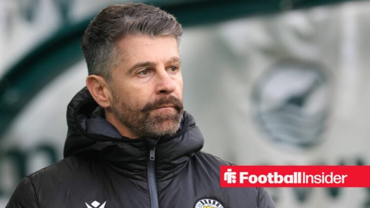 Stephen Robinson as St Mirren manager