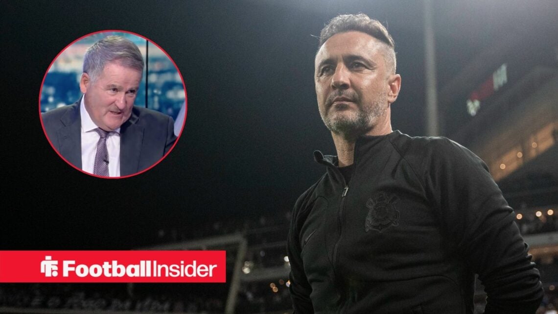 Vitor Pereira during the game between Corinthians x Flamengo held at Neo Qumica Arena in So Paulo, SP, 2022 / Richard Keys speaking on beIN Sports