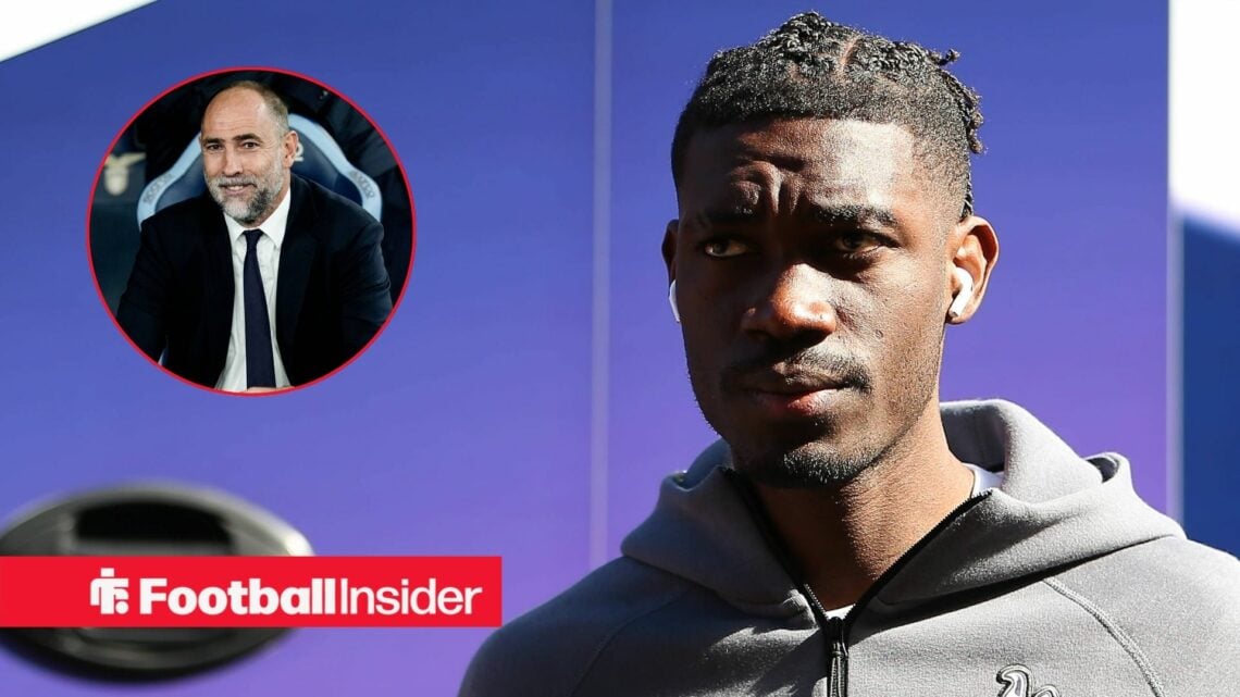 Yves Bissouma of Tottenham Hotspur arriving at the stadium ahead of the match before the Fulham FC v Tottenham Hotspur FC English Premier League ma...