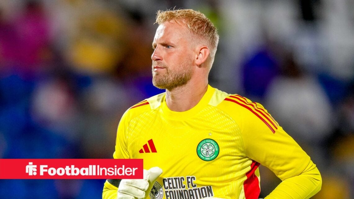 Celtic goalkeeper Kasper Schmeichel
