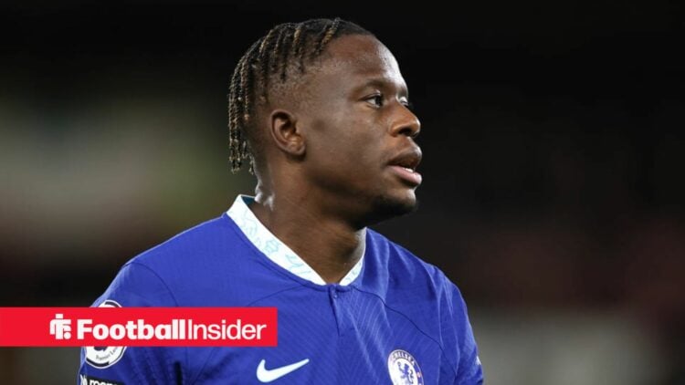 Monaco midfielder Denis Zakaria playing for Chelsea in the 2022-23 season