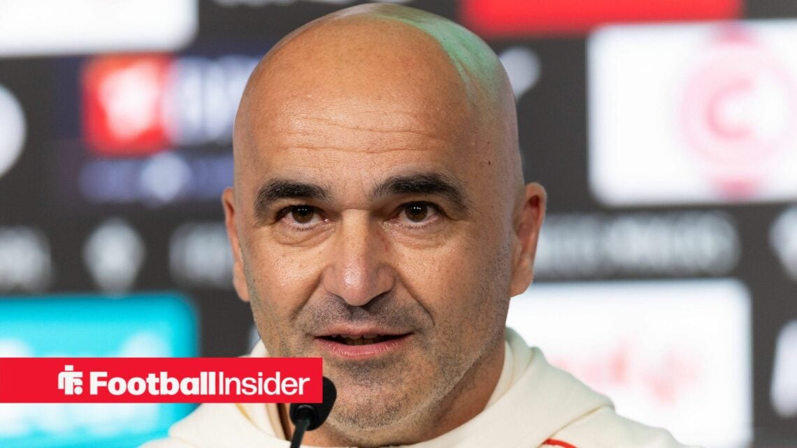 Portugal manager Roberto Martinez