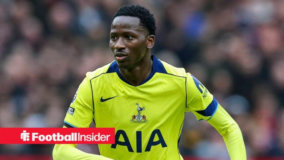 Tottenham midfielder Pape Sarr