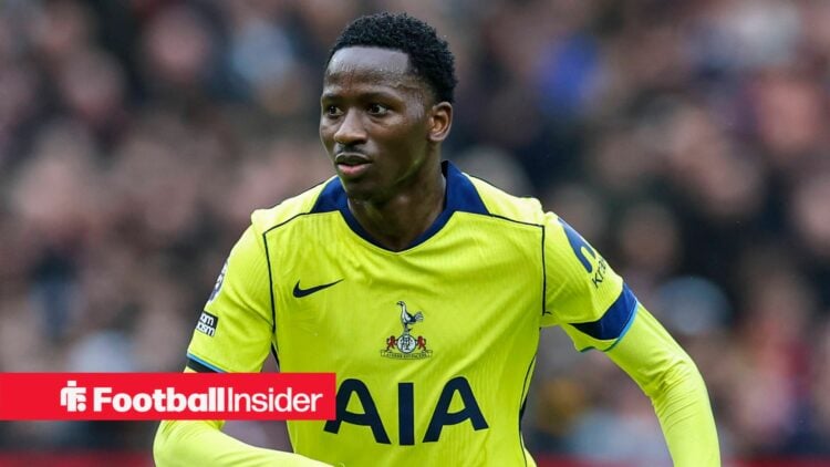 Tottenham midfielder Pape Sarr