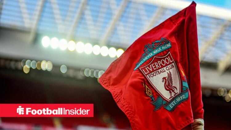 Liverpool flag at Anfield