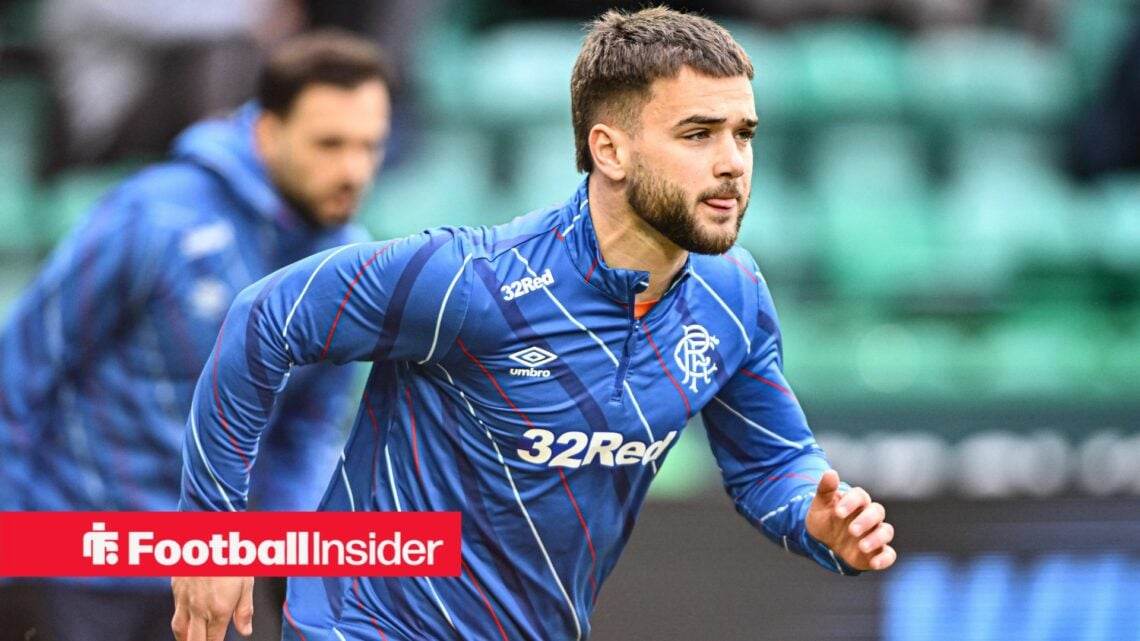 Rangers midfielder Nicolas Raskin