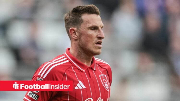 Nottingham Forest striker Chris Wood