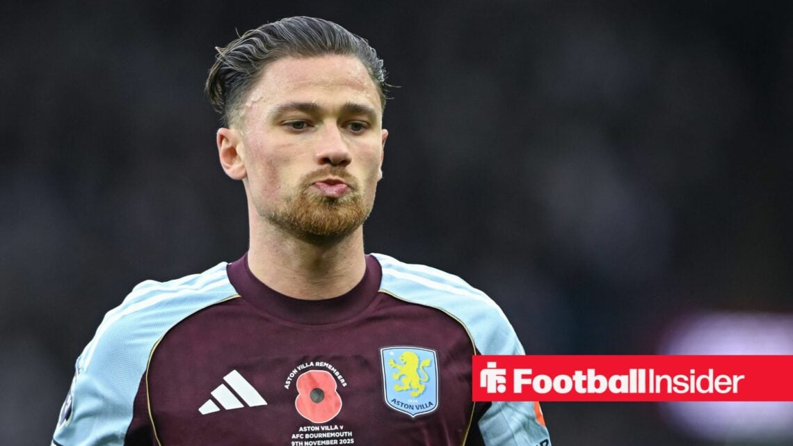 Matty Cash in Aston Villa kit