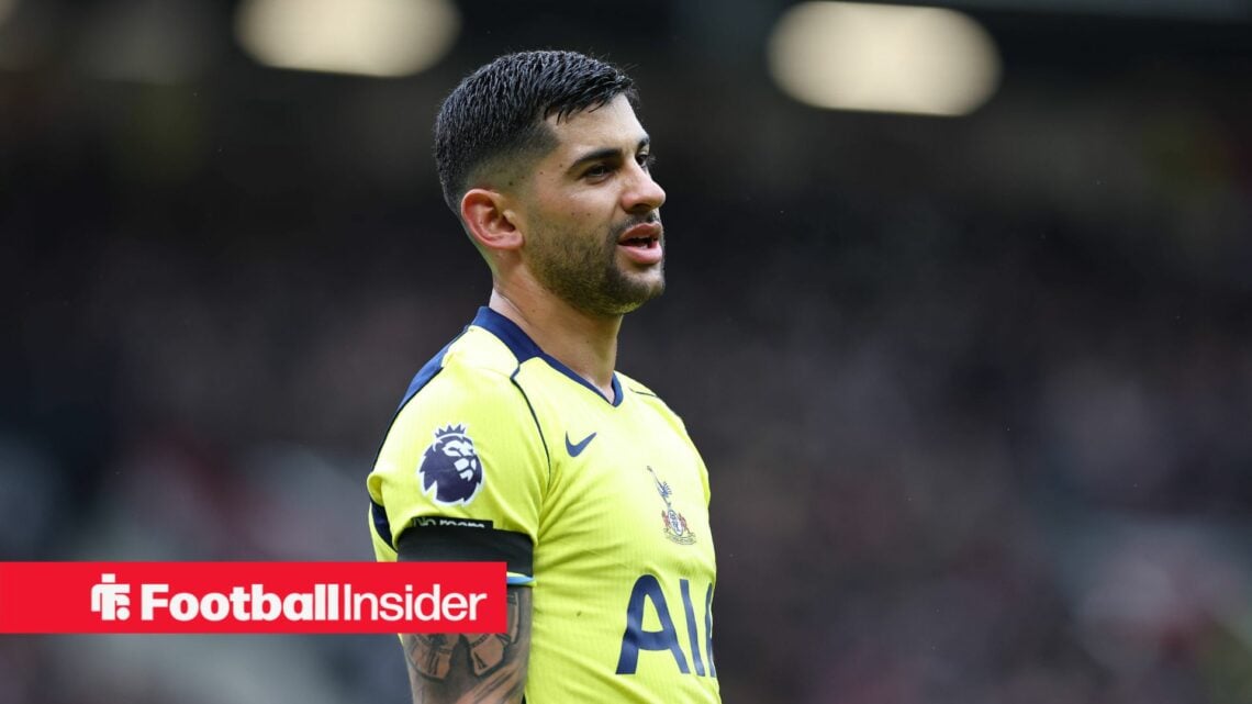 Tottenham defender Cristian Romero