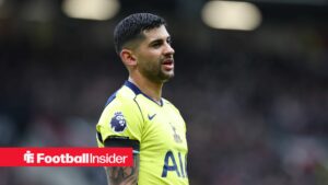 Tottenham defender Cristian Romero