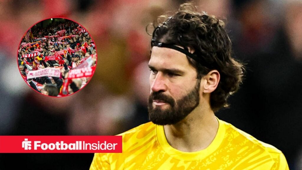 Liverpool fans say the same thing as confirmed Alisson news emerges ahead of Champions League showdown