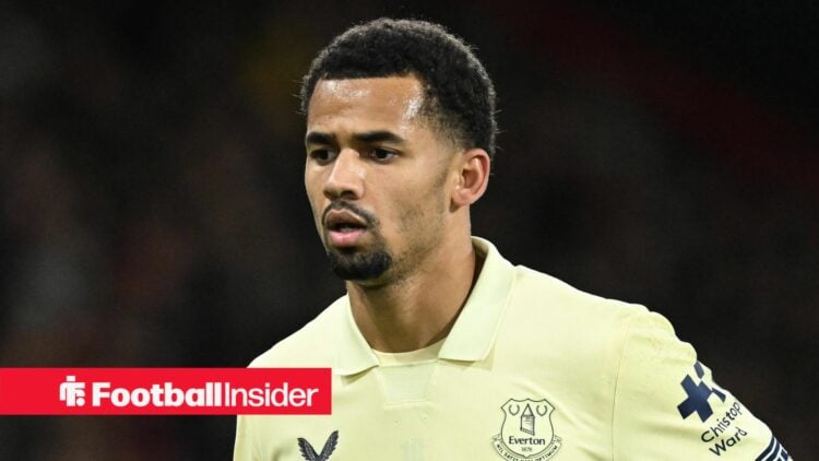 Everton winger Iliman Ndiaye