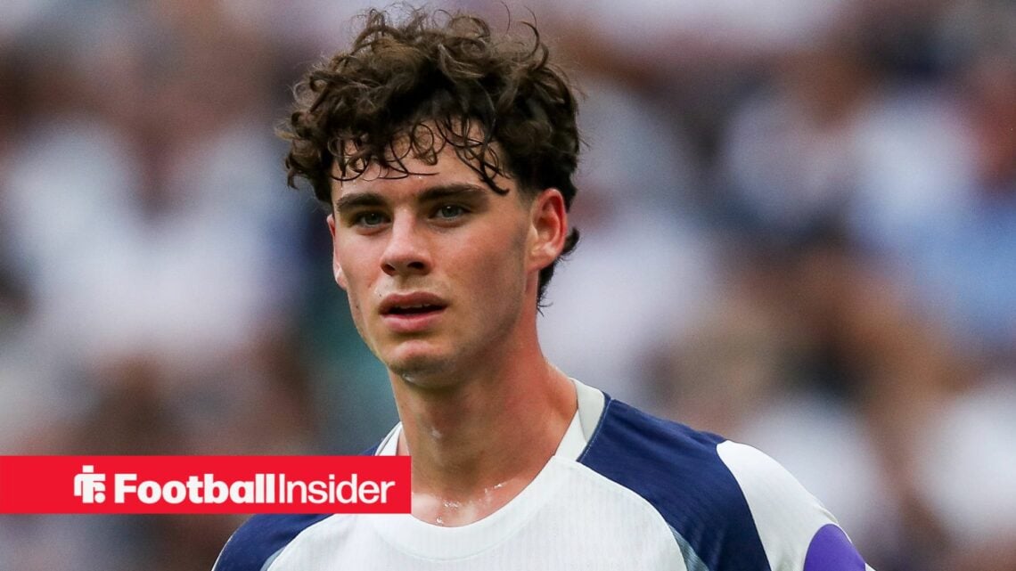 Tottenham midfielder Archie Gray