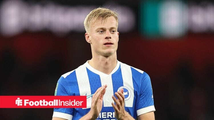 Brighton defender Jean Paul van Hecke claps