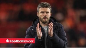Man United interim manager Michael Carrick claps