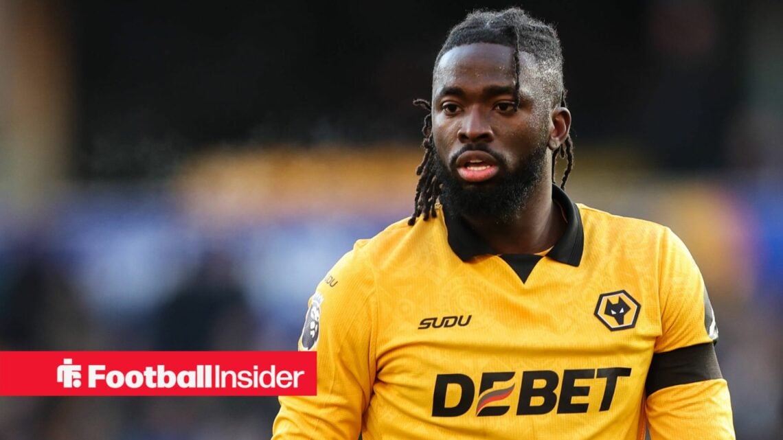 Tolu Arokodare in Wolves kit