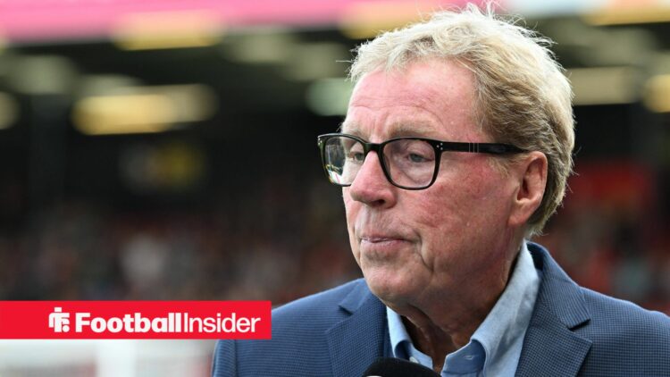 Harry Redknapp doing interview