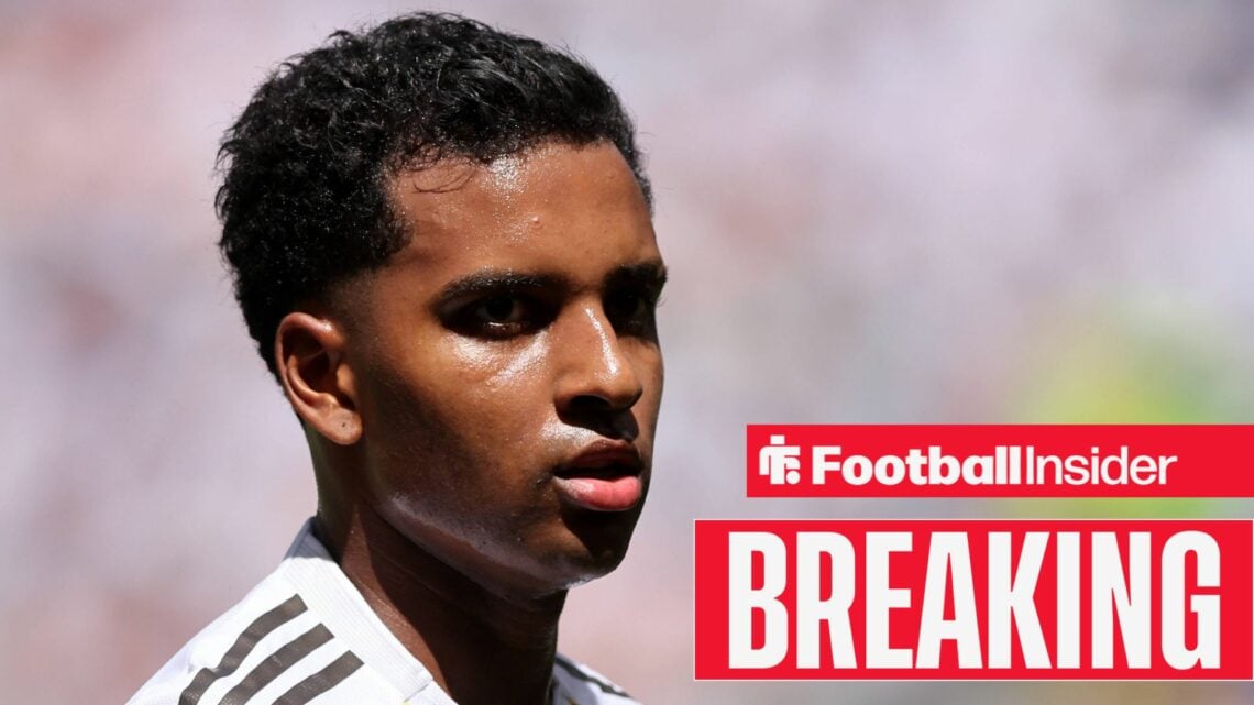 Real Madrid winger Rodrygo
