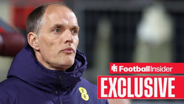 Thomas Tuchel in England coat