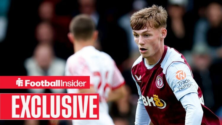 Tommi O’Reilly in Aston Villa kit