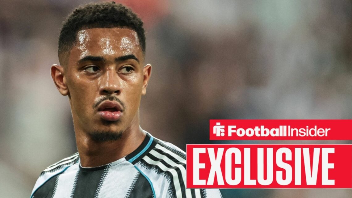 Jacob Ramsey in Newcastle kit