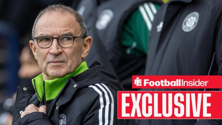 Martin O'Neill in Celtic gear