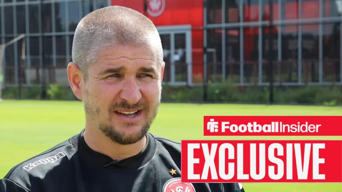 Carl Robinson in an interview with Western Sydney Wanderers