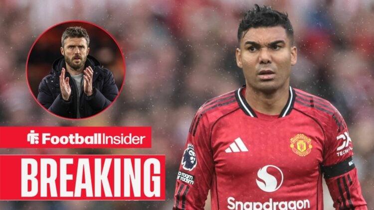 Casemiro of Manchester United during the Premier League match Manchester United vs Sunderland at Old Trafford, Manchester, United Kingdom, 4th Octo...