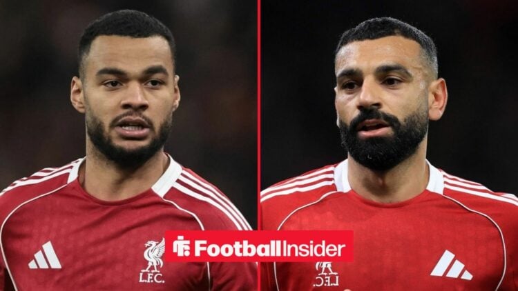 Cody Gakpo and Mohamed Salah in action for Liverpool