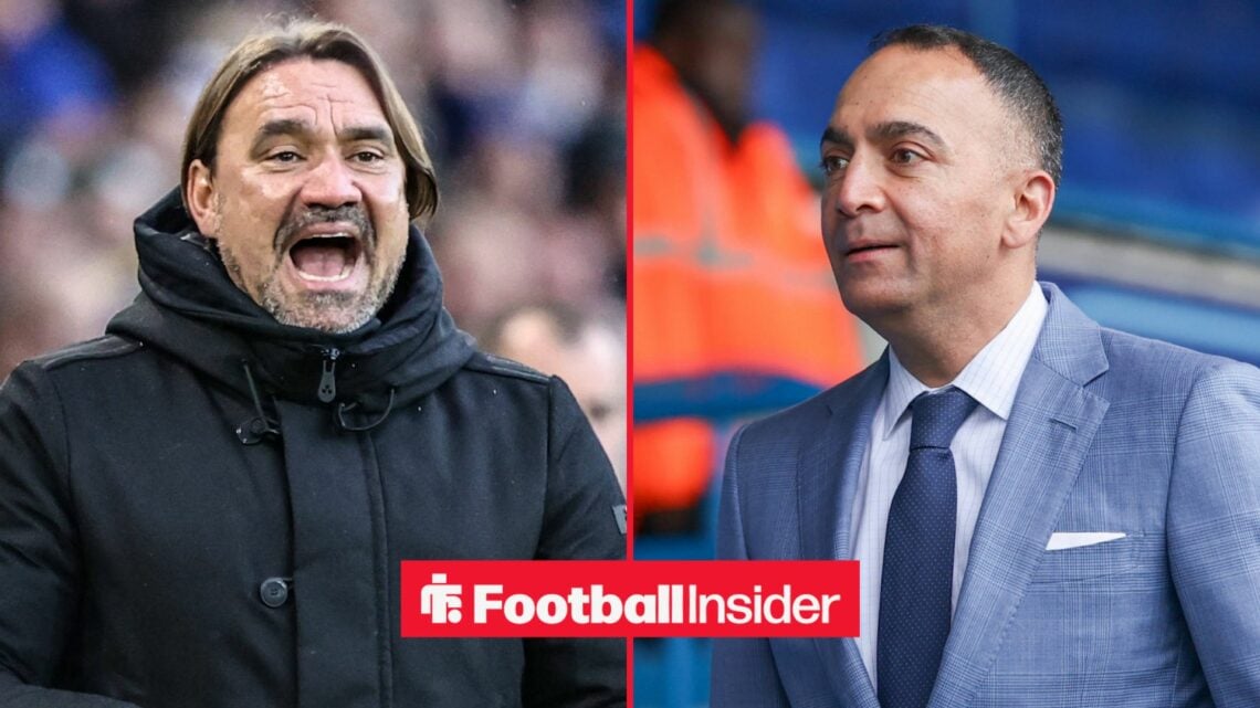 Daniel Farke alongside Paraag Marathe