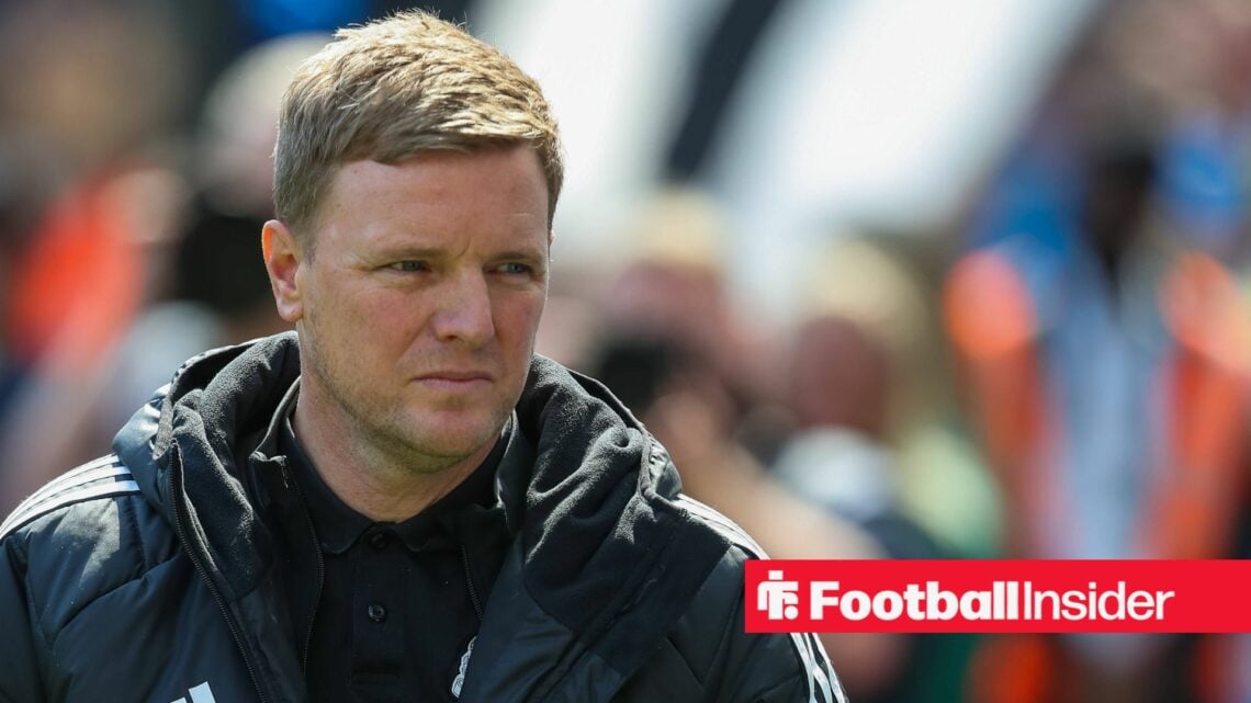 Newcastle United Manager Eddie Howe during the Newcastle United FC v Chelsea FC English Premier League match at St.James Park, Newcastle, England, ...