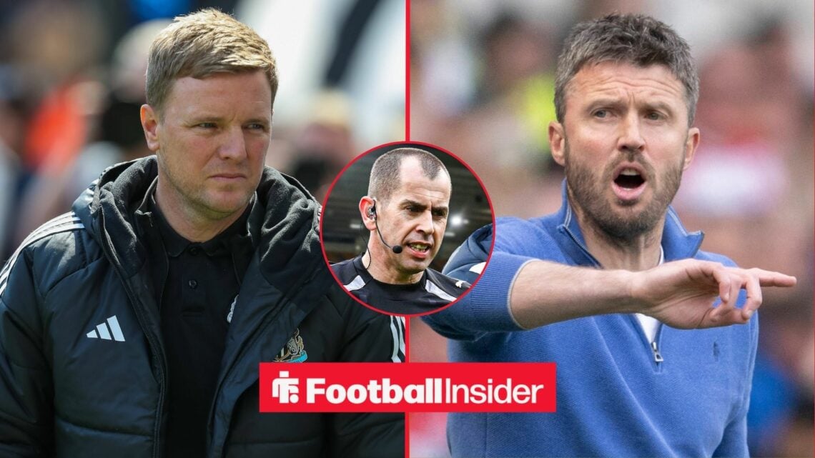 Eddie Howe during the Newcastle United FC v Chelsea FC English Premier League match at St.James Park, Newcastle, England, United Kingdom on 11 May ...