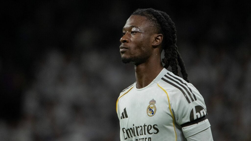 Eduardo Camavinga in action for Real Madrid