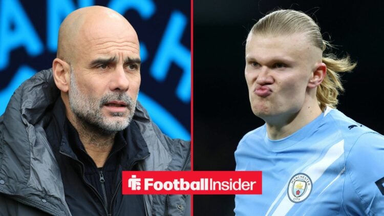 Erling Haaland, Pep Guardiola