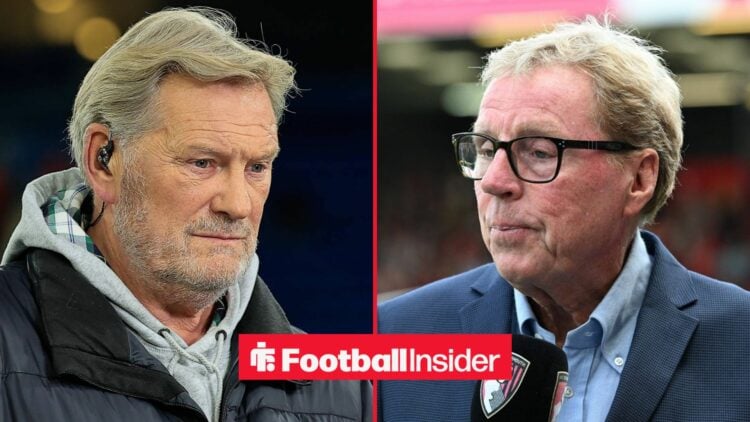 Glenn Hoddle alongside Harry Redknapp