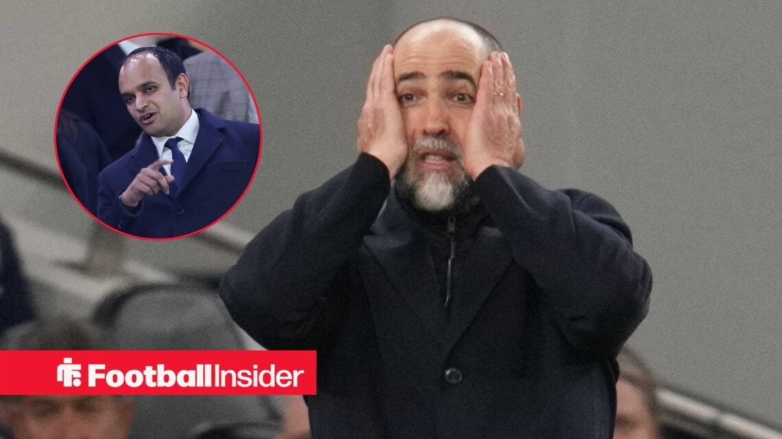 Igor Tudor with Vinai Venkatesham included in a circular inset