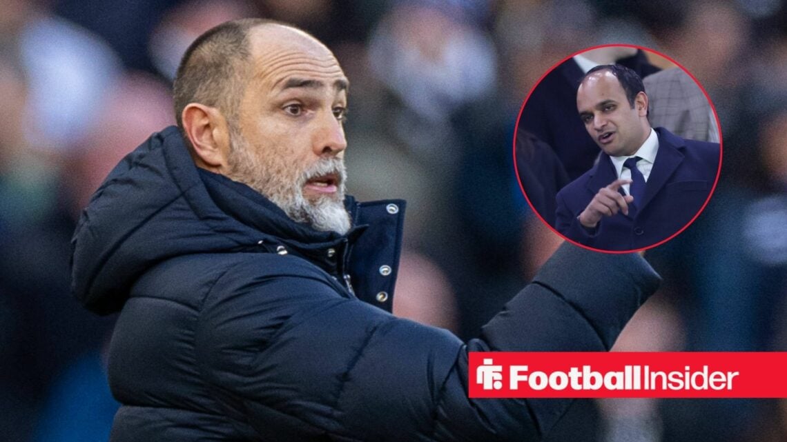 Igor Tudor with Vinai Venkatesham included in a circular inset