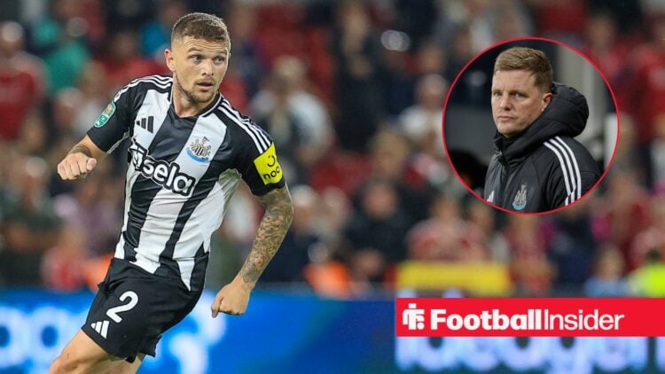 Kieran Trippier of Newcastle United during the EFL Cup match between Nottingham Forest and Newcastle United at the City Ground, Nottingham, England...