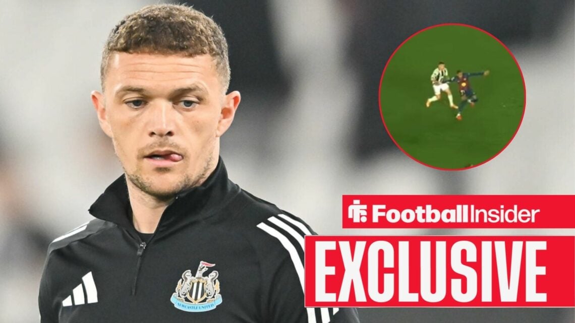 Kieran Trippier foul on Raphinha