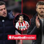 Marco Silva, Manager of Fulham reacts during the Fulham vs Tottenham Hotspur Premier League match at Craven Cottage, London / Michael Carrick manager of Middlesbrough applauds the fans after the game during the Sky Bet Championship match Middlesbrough vs Leeds United at Riverside Stadium, Middlesbrough, United Kingdom, 8th April 2025 / PSV Eindhoven forward Ricardo Pepi during the match PSV Eindhoven vs Fortuna Sittard at the Philips stadium for the Dutch Vriendenloterij Eredivisie season 2025-2026 in EINDHOVEN, Netherlands on 31 oktober 2025