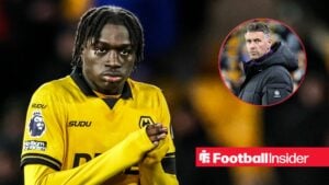Mateus Mane of Wolverhampton Wanderers applauds the fans after the game during the Premier League match Wolverhampton Wanderers vs West Ham United at Molineux, Wolverhampton, United Kingdom, 3rd January 2026 / Wolves head coach Rob Edwards prior to the Premier League football match between Wolverhampton Wanderers and Nottingham Forest at Molineux stadium in Wolverhampton, England