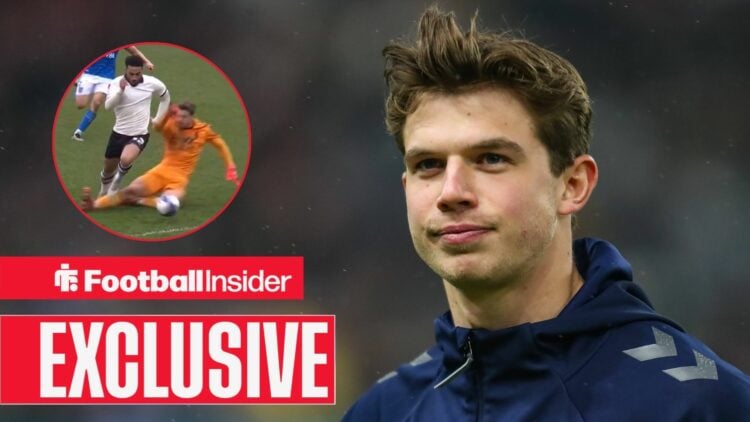 Melker Ellborg is unveiled to the Sunderland fans ahead of the Sunderland v Burnley Premier League match at the Stadium of Light, Sunderland, Engla...